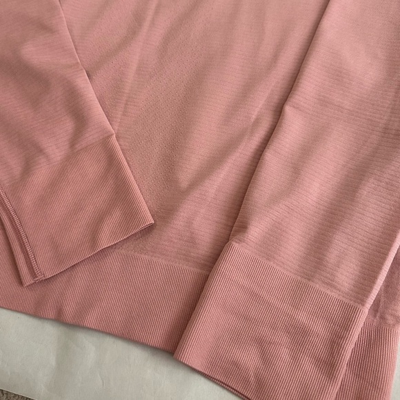 Lululemon Swiftly Breathe Long Sleeve - Pink Puff SZ 6 - Picture 5 of 7